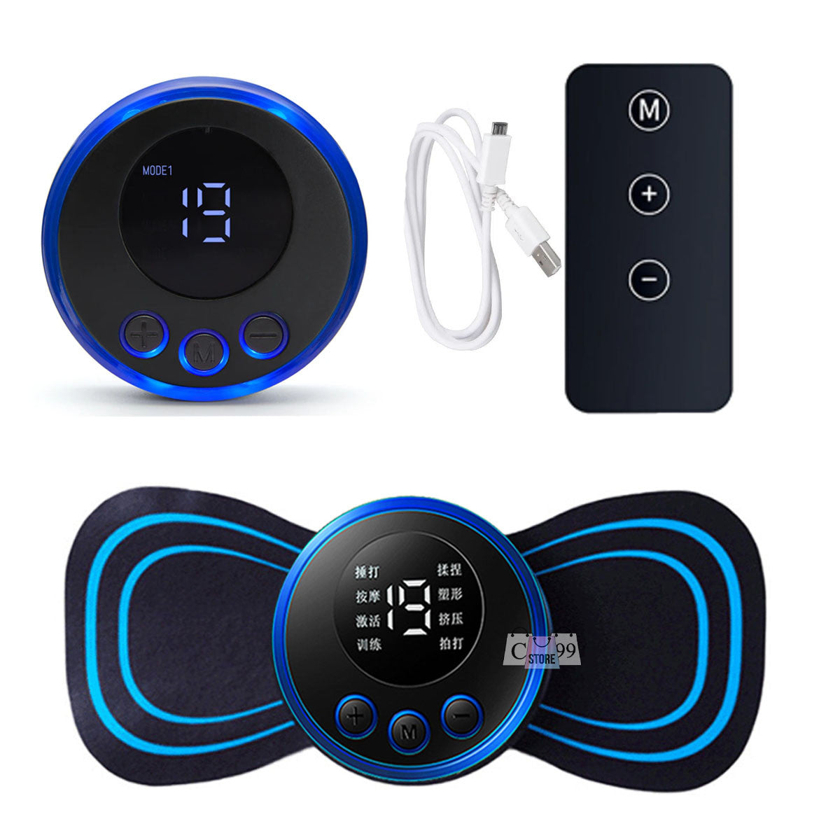 Masajeador muscular EMS profesional para alivio inmediato